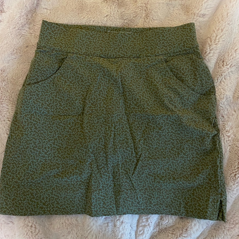 Cutest Green & Blue Columbia Skort